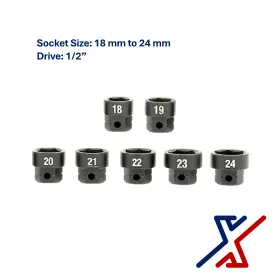X1E-SOC-IPC-NAN-9306X1 X1TOOLS Nano Socket Stuby Set Drive
