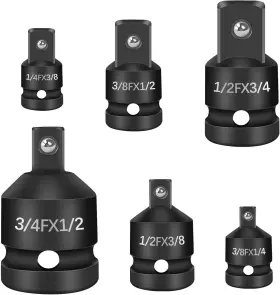 GJ0495 YIVIOEP Impact Socket Adapter Reducer Steel Ratchet
