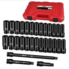 B0FSYYL5CV YIYITOOLS Drive Socket Set Impact Standard