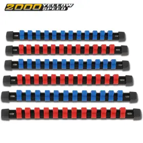 YLW587896 Socket Rail Sliding Holder Rack Tool Mountable