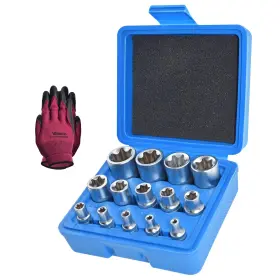 GJ-108 YUESSTLOO Torx Socket Set Female Star Dri