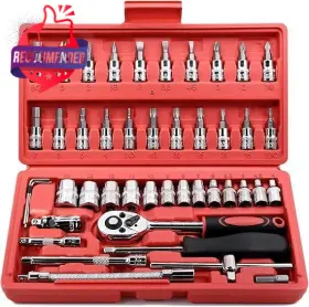 2505 YUNFENCAX Drive Socket Ratchet Bit Combination Wrench