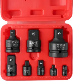 SB-ISAAS01 ZKH Impact Socket Adapter Reducer Set Drill