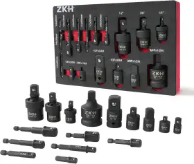 SB-ISAAS02 ZKH Impact Socket Adapter Reducer Set Drill