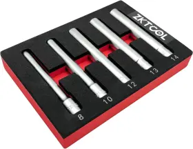 768553976776 ZKTOOL Metrichex Socket Set Drive