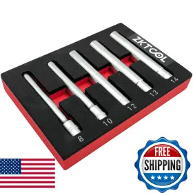 B0DRCWZH7T ZKTOOL Metrichex Socket Set Drive