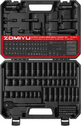 ZM-CA-010 ZOMIYU Drive Impact Socket Set Standard