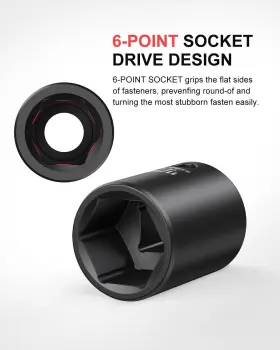 ZM-US-010 ZOMIYU Drive Impact Socket Set Standard #3