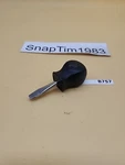 Snap-on Ssd1 Screwdriver Stubby Flat Slot Slotted Head Black Hard Handle Usa. Fixed Price $14.99.