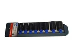 Crescent Assorted In. S X 1/2 Drive Metric 6 Point Impact Socket Set 8 Pc. Fixed Price $15.99.