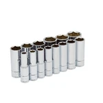Urrea 54103 1/2 Drive 6 Point Deep Sockets 14 Pieces. Fixed Price $106.47.