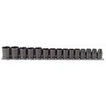 Stanley Proto J74204 15 Piece 6 Point 1/2" Drive Metric Impact Socket Set. Fixed Price $124.56.