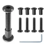10 Pair(20 Piece) M6x35mm Hex Drive Socket Cap Bolt With Allen Wrench, Black .... Fixed Price $7.94.