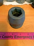 2 Pcs. Ozat 1616, 1" X Drive 6 Pt Shallow Impact Socket, Mozat, Locking, 2pc. Fixed Price $27.00.