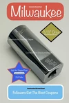 Milwaukee 45-34-9074 3/8" Drive 13/16" Sae 6-point Deep Socket In.. Fixed Price $11.77.