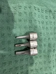Snap On 3pc Specialty 1/4" Drive Clutch Driver Socket Set Tm31 Tm27 Tm30. Fixed Price $28.00.