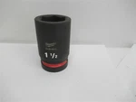 Milwaukee 49-66-6512, 1-1/2" Deep Impact Socket, 1" Drive, 6 Point. Fixed Price $38.00.