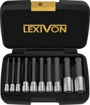 Lexivon Xzn Triple Square Bit Socket Set Extra Long 4 S2 Alloy European Car. Fixed Price $52.99.