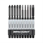 Vessel Tools Impact & Out Screw Removing Bit Assortment Hzb10p01. Fixed Price $40.41.