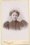 Cabinet Card Portrait Of Beautiful Young Woman In Large Dress - Pittsburgh, Pa. Fixed Price $24.94.