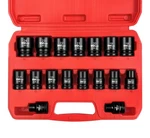 Yiyitools 17pcs 1/2" Drive Shallow Impact Socket Set (8-24mm), Metric .... Fixed Price $43.17.