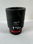 Milwaukee Shockwave Impact Duty 1 Drive 1-11/16 Deep 6 Point Socket 49-66-6515. Fixed Price $22.45.
