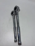 Vtg 2 Pc Craftsman Thumb Wheel Ratchets #943796 - 3/8 Drive #943797 1/2. Fixed Price $29.99.