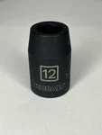 Kobalt 1/2" Drive 12mm 6 Point Metric Impact Socket. Fixed Price $6.00.