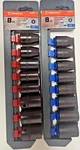 Crescent Cims0n & Cims1n 16pc Impact Socket Set Sae Metric 1/2" Dr. Fixed Price $40.47.