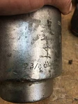 Williams X-1288 , 2-3/4-1 12 Point Chrome Socket. Fixed Price $75.00.