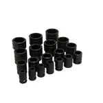 Urrea 74106 Sae 1/2 Drive 6 Point Impact Socket Set 19 Pieces. Fixed Price $135.05.