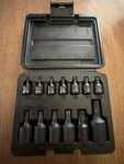 Blackhawk 13 Piece Internal Torx Impact Socket Set T9-t60 Ts-1213s. Fixed Price $89.99.