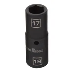Steelman 1/2 In. Drive 6 Point 17mm X 19mm Impact Flip Socket. Fixed Price $13.99.