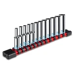 1/4" Drive Deep Socket Set, 12pcs Metric Set (4-14mm), 12-point Design.... Fixed Price $33.11.