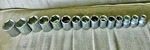 Armstrong 6 Point 1/2" Drive Socket 3/8 To 1-1/4 In, 15 Pcs Set - Made In Usa. Fixed Price $79.99.