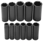 Proto J74112 - 11pc 1/2" Dr Deep Impact Socket Set 1-1/8" Usa. Fixed Price $197.50.