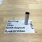 Benchtop 6 Point 3/8drive 12mm Deepwell Chrome Socket Part#2133120. Fixed Price $5.99.
