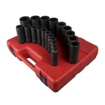 Sunex Tools 2820 19 Piece 1/2 Drive 12 Point Sae Deep Impact Socket Set. Fixed Price $233.22.
