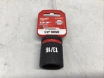 Milwaukee Tool 49-66-6207 1/2" Drive 13/16" Standard Impact Socket 6pt.. Fixed Price $14.95.