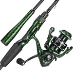 Sougayilang Casting Fishing Rod Combos, Im6 Graphite 2pc Blanks, Anti-reverse.... Fixed Price $76.59.