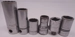 Lot Of 5 Williams Usa 6 & 12 Point Sockets, Bs-131 3/8 -1/2 Adapter. Fixed Price $6.00.