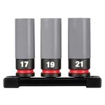 Milwaukee 49-66-7830 Shockwave Impact Duty 1/2 Drive Metric Lug Nut Socket Set. Fixed Price $43.05.