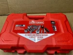 Craftsman 3/8-in Drive Low Profile Sae Metric Mechanics Tool Set, 33pc. Fixed Price $38.99.