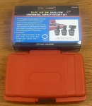 Cal-hawk 22-pc 3/8" Drive Ball/swivel Shallow Impact Socket Set Sae And Metric. Fixed Price $171.99.