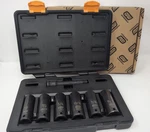 Gearwrench 7 Piece 1/2" Drive 6 Point Impact High Torque Lug Nut Socket Set New. Fixed Price $75.00.