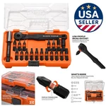 20-piece Klein Proflex S2 Steel Micro-ratchet Impact Bit Set With Storage Case. Fixed Price $94.99.
