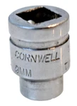 Cornwell Tools Tm2209 9mm Metric Shallow Socket 3/8" Drive 6 Point Chrome Usa. Fixed Price $9.99.