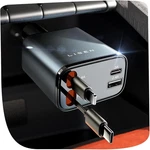 Lisen Retractable Car Charger, 69w Cars Adapter Usb C Fast Charger For Iphone 17. Fixed Price $24.30.