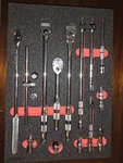 Proto J520004 16 Piece 3/8in Ratchet Drive Tools And Accessories Set Foam New. Fixed Price $580.00.