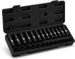Ementol 3/8" Drive Impact Socket Set, 27pcs, Metric(7mm To 19mm), 6 Point. Fixed Price $48.99.